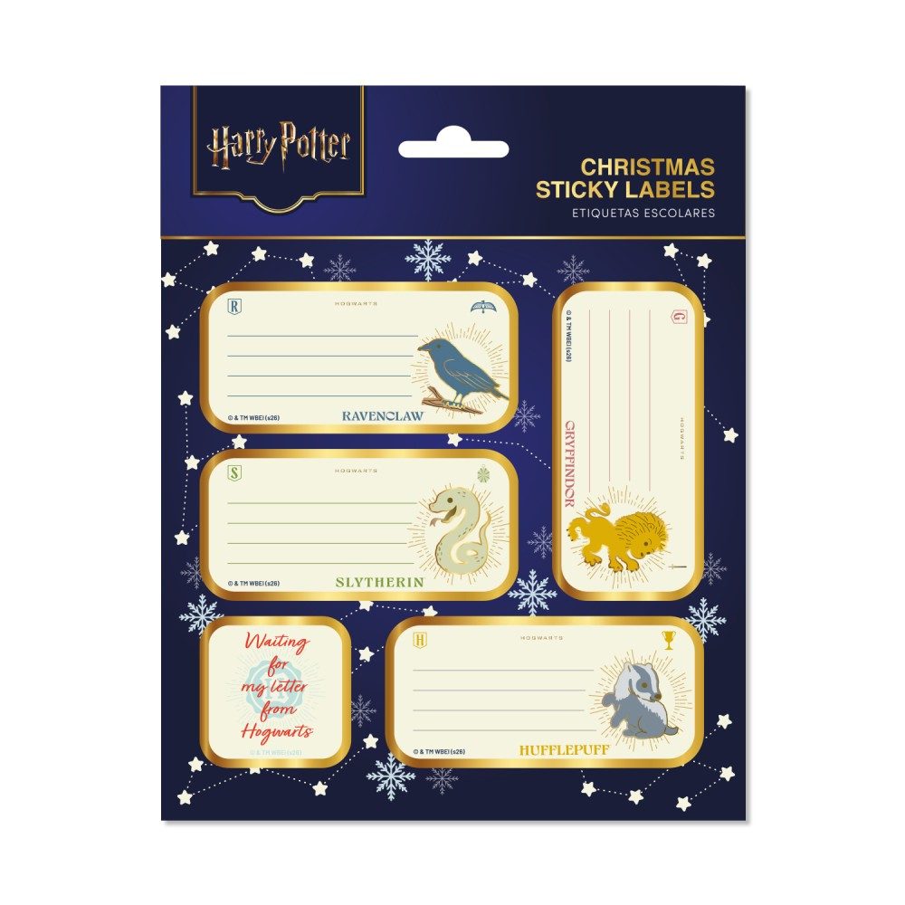 Grupo Erik Harry Potter - Premium Christmas SelfAdhesive Adhesive labels - Multicolours